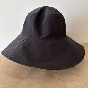 Lululemon Athletica Black Floppy Hat